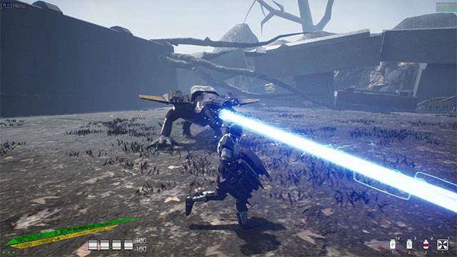 Đánh bại quái vật để mở khóa vũ khí mới và nâng cấp trang bị hiện có