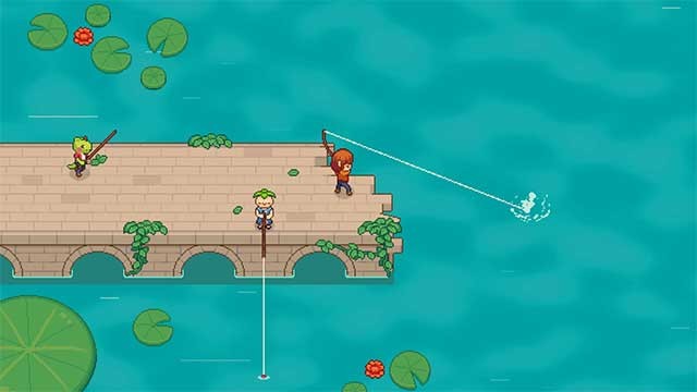 Câu cá, săn bắn và chuẩn bị bữa ăn cho các vị khách