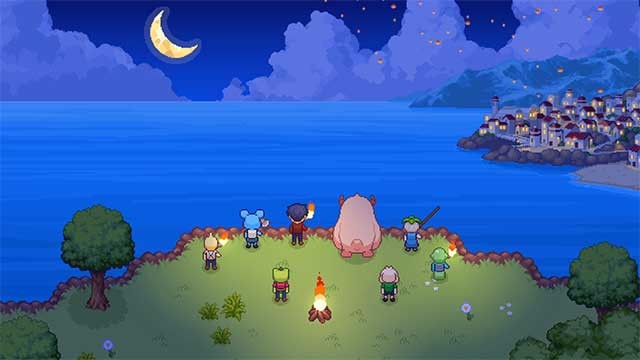 Cùng nhau đi dạo trong rừng hoặc tổ chức tiệc cho các quái vật