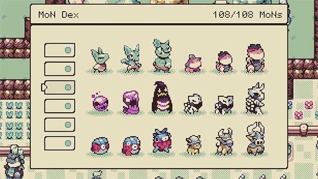 Có rất nhiều biến thể MoN cần thu thập và phát triển trong Monsterpatch