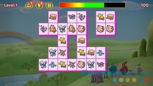 Monsters Connect Classic cho iOS sở hữu gameplay nhẹ nhàng nhưng không kém phần thách thức