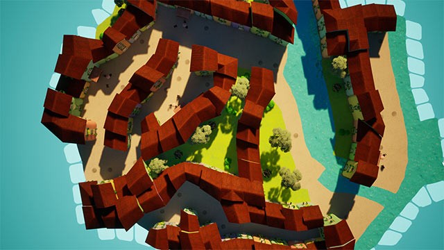 Tham quan thị trấn của những người chơi Monterona khác để tìm kiếm cảm hứng và sự sáng tạo