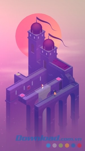Đồ họa đẹp mắt của Monument Valley 2 cho iOS