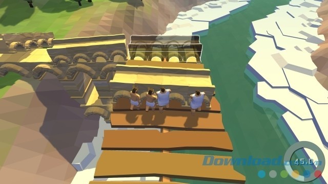 Tiến hành xây cầu vững chãi trong game Monumental Failure cho máy tính, Mac và Linux