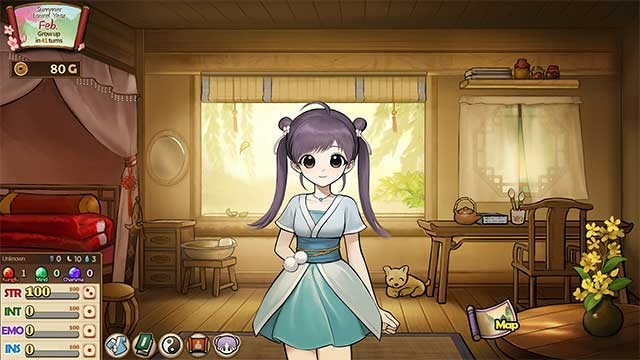 Moon Princess là game nuôi dạy con gái trong thế giới võ hiệp