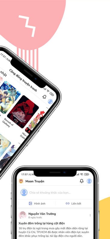 Ứng dụng đọc truyện - Moon Truyện