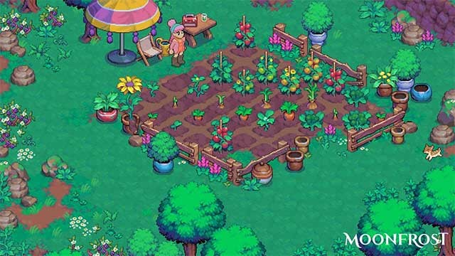 Trồng trọt, thu thập các tài nguyên có độ hiếm khác nhau để tạo ra các bộ sưu tập