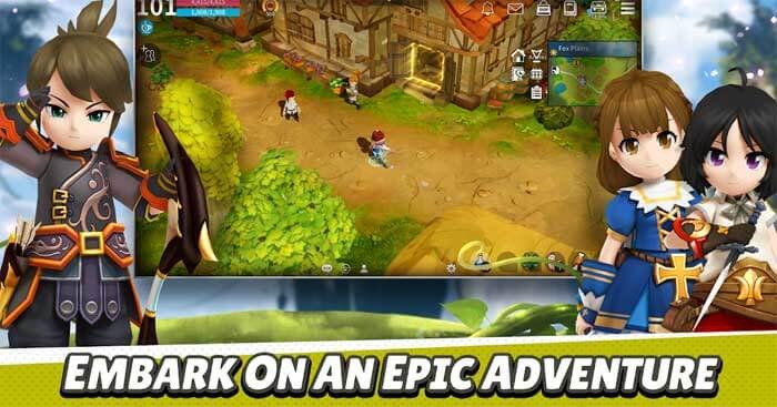 Game nhập vai Moonlight Sculptor cho Android