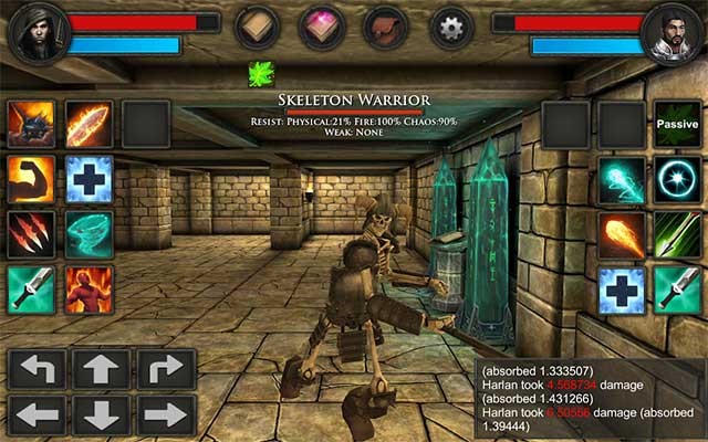 Lối chơi trong Moodshades trung thành với các game dungeon truyền thống