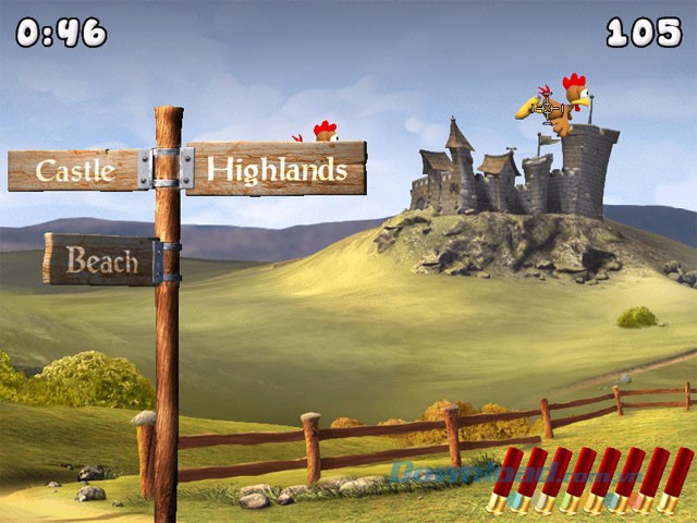 Khung cảnh game khá đẹp mắt