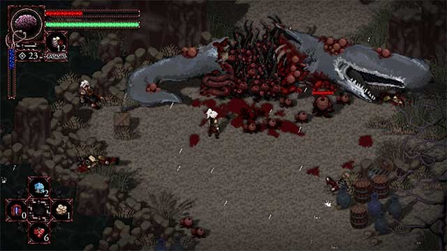 Lao vào các cuộc chạm trán với boss tàn bạo