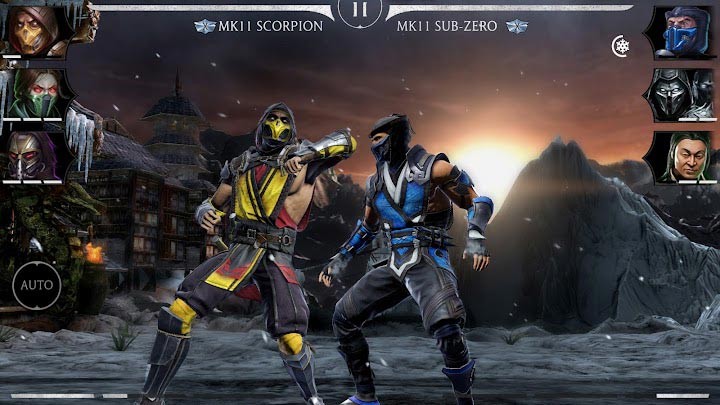 Thách thức những người chơi khác trong MORTAL KOMBAT