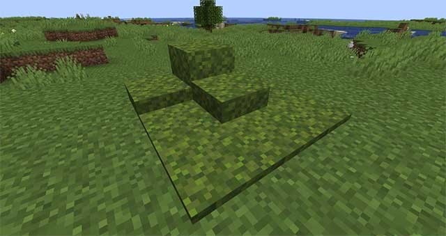 Tương tự như tuyết, các lớp rêu trong Mod Moss Layers khá mỏng và dễ dàng di chuyển