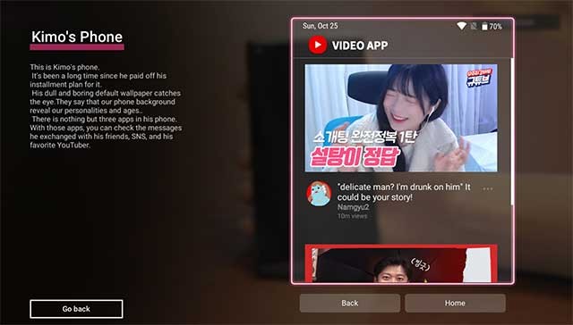 Bạn không chỉ tương tác với nhân vật mà còn với môi trường và các đối tượng