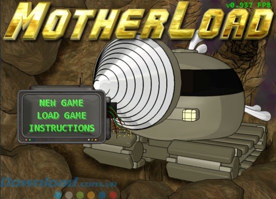 Game đào vàng Motherload