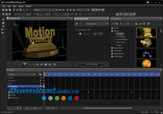Corel MotionStudio 3D