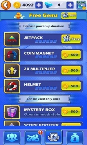 Thu thập vật phẩm để tùy biến nhân vật