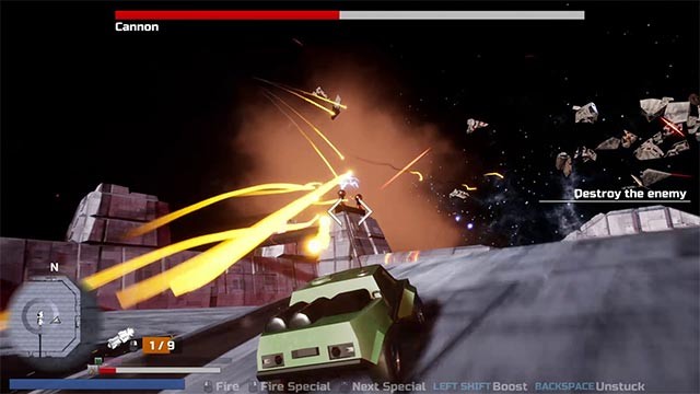 Chiến đấu không ngừng nghỉ thông qua những màn bắn súng dồn dập, không dứt