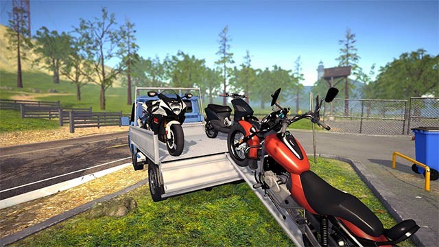 Mua bán, sửa chữa xe máy trong game mô phỏng kinh doanh Motorcycle For Sale Simulator