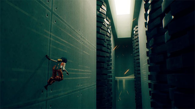 Motorslice là game nhảy parkour kết hợp chiến đấu với những cỗ máy khổng lồ hậu tận thế