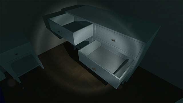 Khám phá mọi căn phòng để tìm đồ vật và manh mối