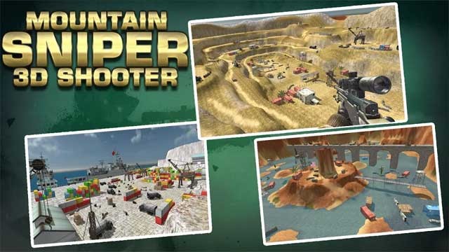 Game cung cấp nhiều môi trường bắn súng đa dạng