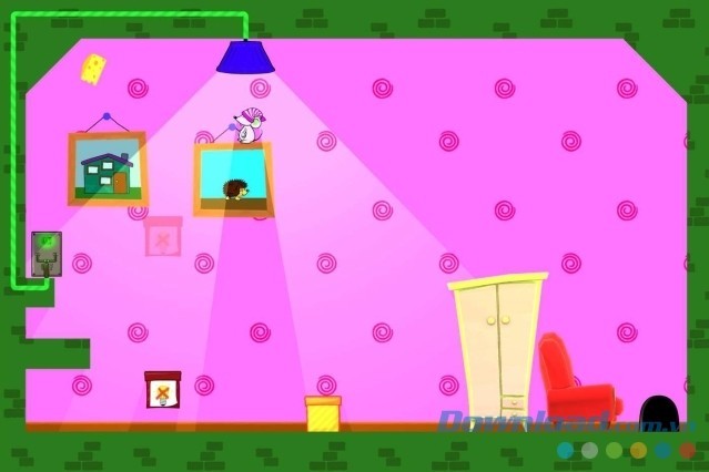 Giao diện chính của game vui Mouse Dreams cho máy tính và Windows Phone