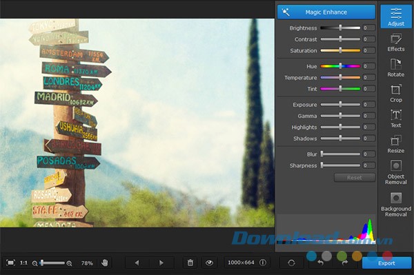 Movavi Photo Editor cho Mac