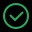 green tick