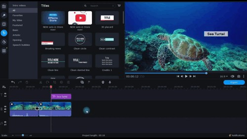 Đính kèm tiêu đề vào đối tượng chuyển động và thử nghiệm trên tab Movement mới