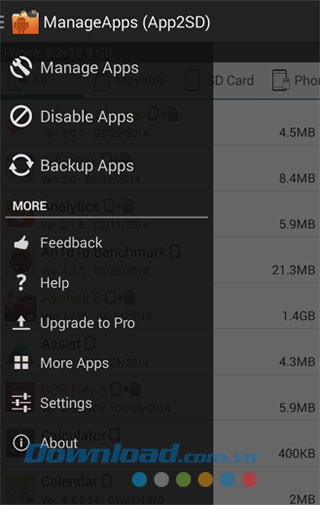 Move Appscho Android
