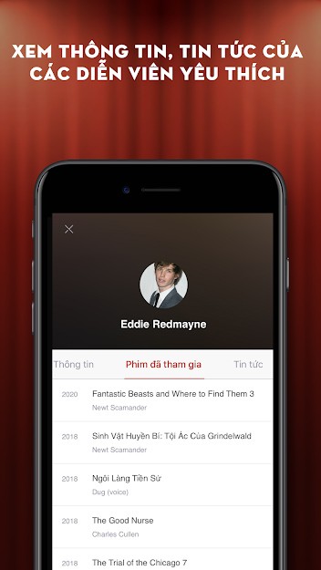 Thông tin phim trên Moveek