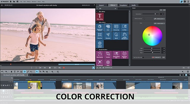 Dễ dàng sửa màu video và khám phá loạt tính năng trong Movie Edit Pro 2020 cho Windows 10