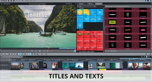Chèn text và tiêu đề vào phim