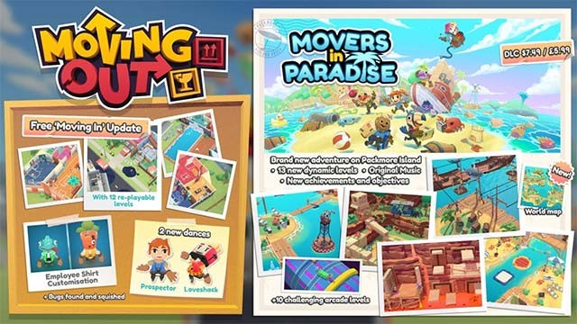 Moving Out giới thiệu hàng loạt gói nội dung mới và phiên bản Deluxe Edition cao cấp