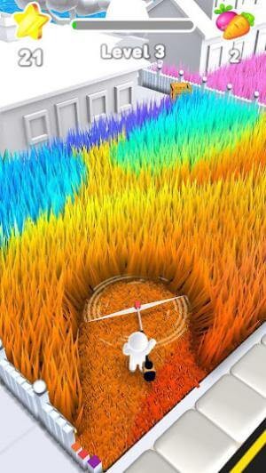 Dọn dẹp cỏ trên sân