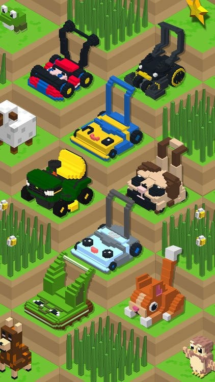 Mở khóa nhiều máy cắt cỏ mới