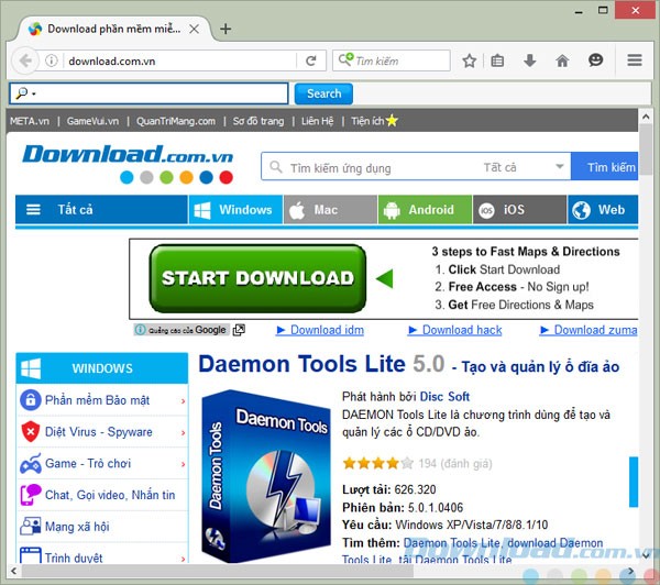 Mozilla Firefox tiếng Việt