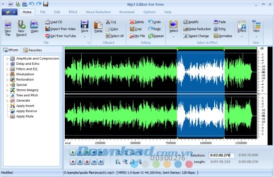 MP3 Editor for Free