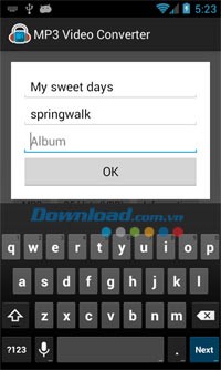 MP3 Video Converter for Android