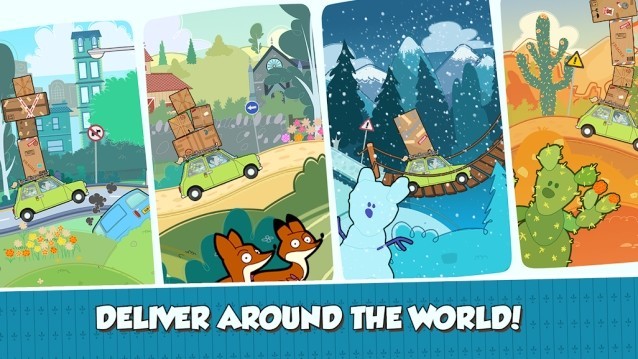 Giao hàng qua 4 khu vực khác nhau