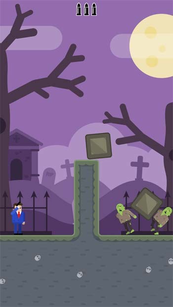 Sử dụng ít đạn nhất để tiêu diệt đối thủ nhằm giành được 3 sao trong mỗi level