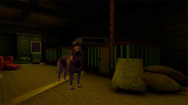 Trong nhà của Mr. Dog có rất nhiều cạm bẫy nguy hiểm