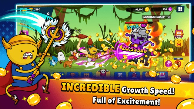 Tốc độ phát triển nhanh chóng, đầy sắp sự thú vị