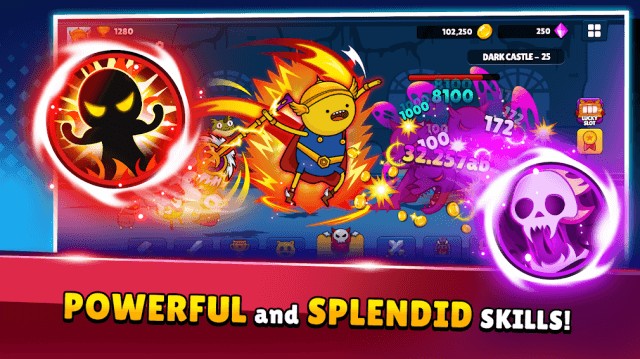 Các kỹ năng mạnh mẽ và tuyệt đẹp