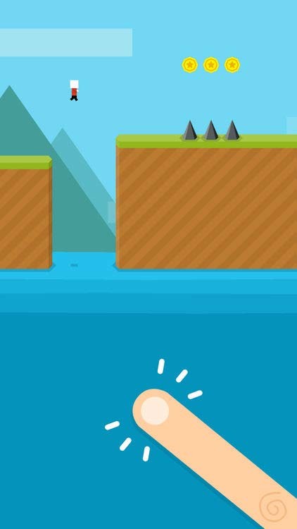 Mr Jump World for iOS là game platform với điều khiển 1 chạm dễ chơi nhưng khó chinh phục