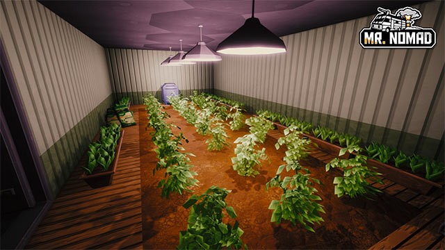 Tìm kiếm tài nguyên và hạt giống để phát triển sản xuất ngay trong căn cứ dưới lòng đất