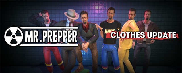 Khám phá bộ sưu tập trang phục và phụ kiện mới dành cho Mr. Prepper trong bản cập nhật Clothes update