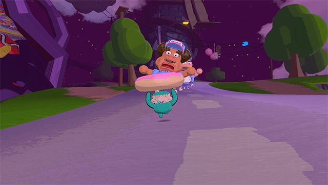 Ngài Sleepy Man có thể tương tác với mọi thứ nhờ bộ đồ ngủ của ông ta