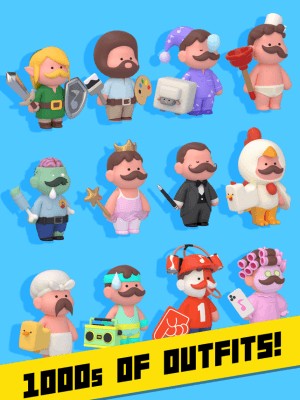 Hơn 1000 trang phục đều tùy chỉnh cho nhân vật của bạn
